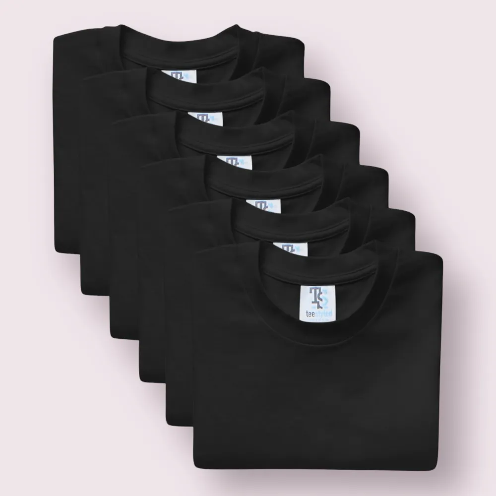 6-PACK | 4.3 OZ. Ultra Soft T-SHIRTS