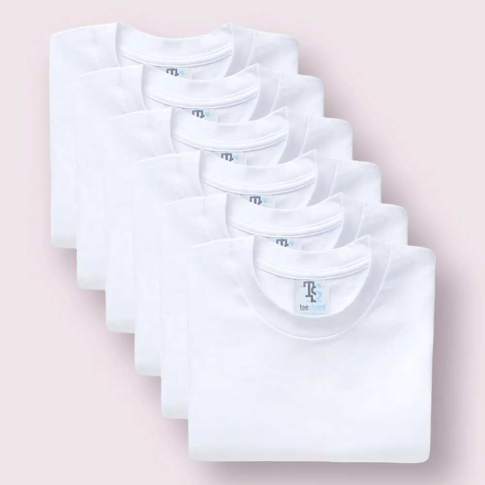 6-PACK | 4.3 OZ. Ultra Soft T-SHIRTS