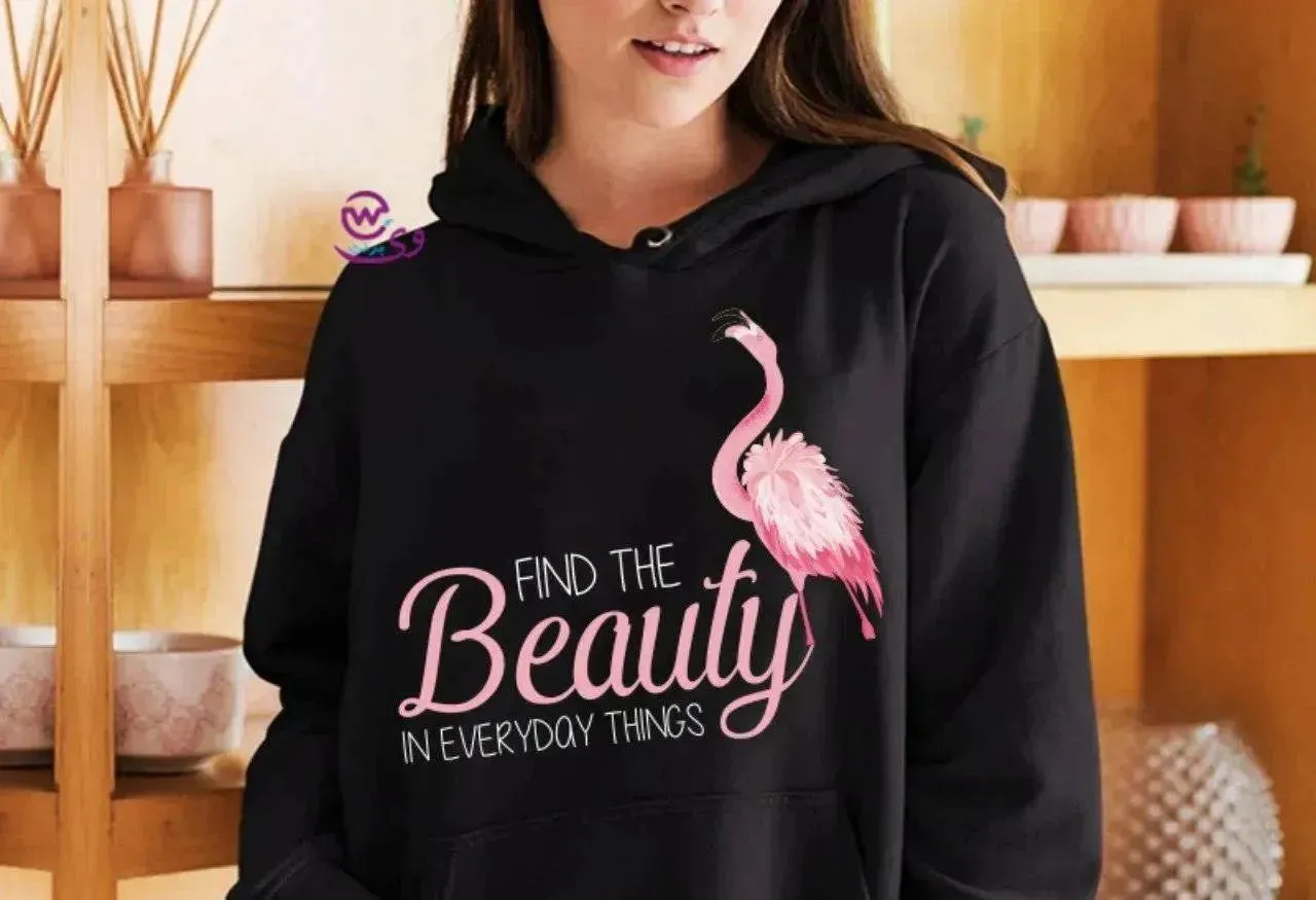 Adult Hoodies FLAMINGO-A