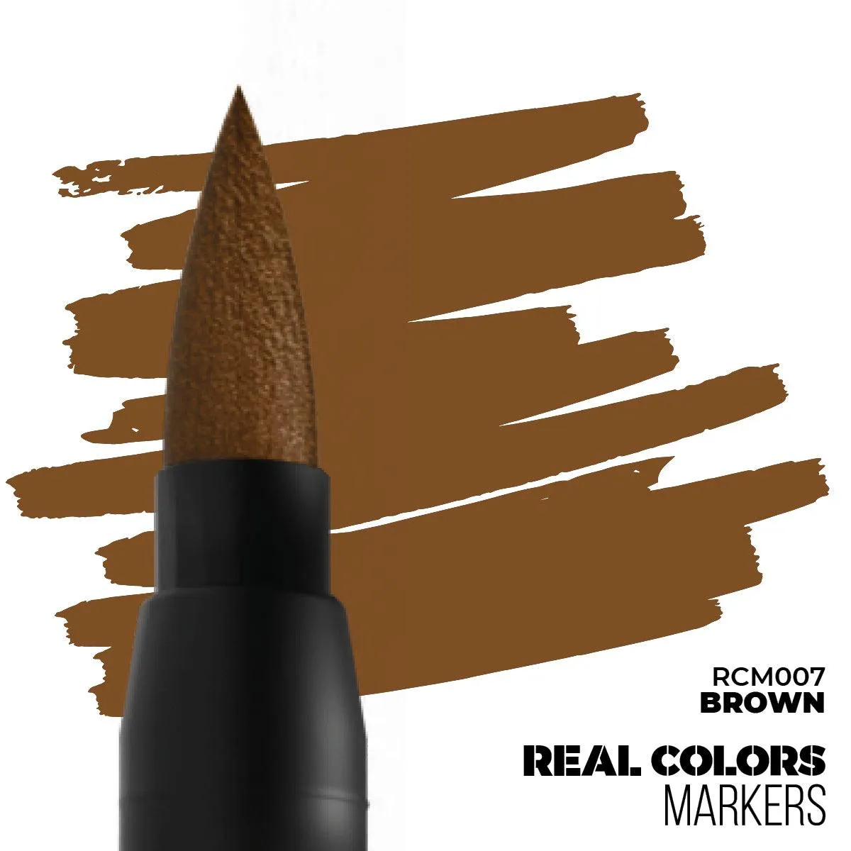 AK Interactive RCM007 RC Markers Brown