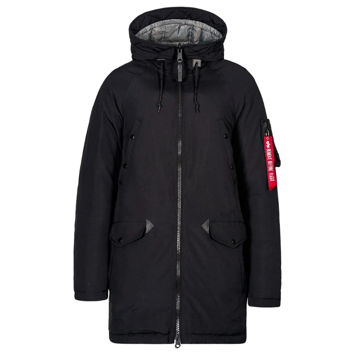 Alpha Industries Men's Black N-3B Down Parka