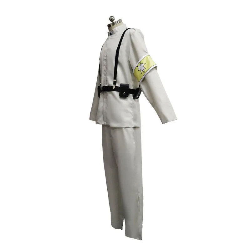 Anime Attack on Titan 4 Season Udo Uniform Set Cosplay Costumes