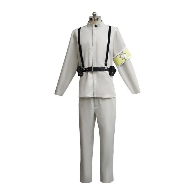 Anime Attack on Titan 4 Season Udo Uniform Set Cosplay Costumes