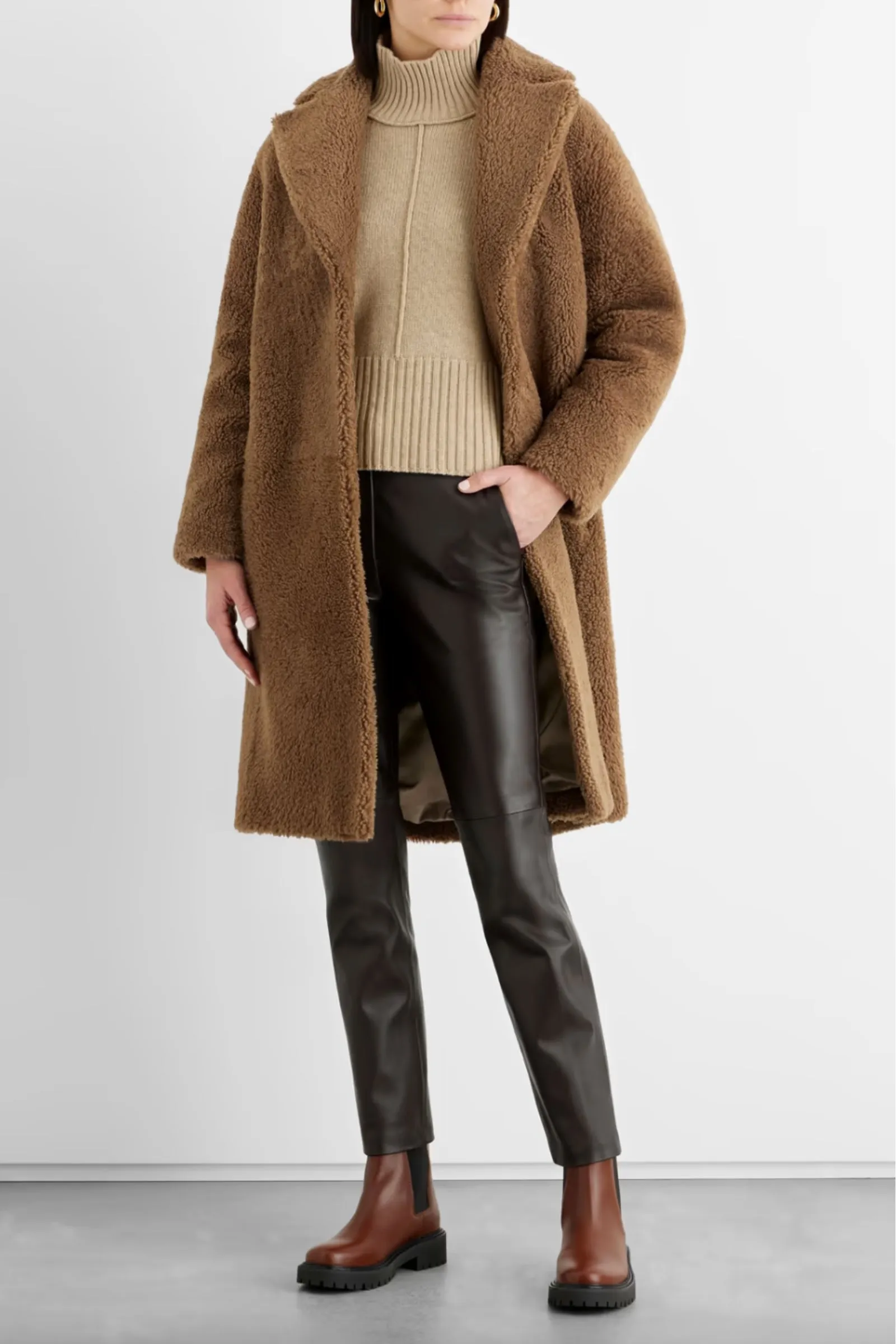 Anna Shearling Coat