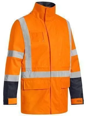 Bisley Workwear Taped Ttmc-w 5 In 1 Rain Jacket (Waterproof) BJ6377HT