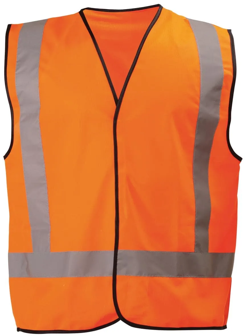 Bisley X Taped Hi Vis Vest - Orange (BT0347)