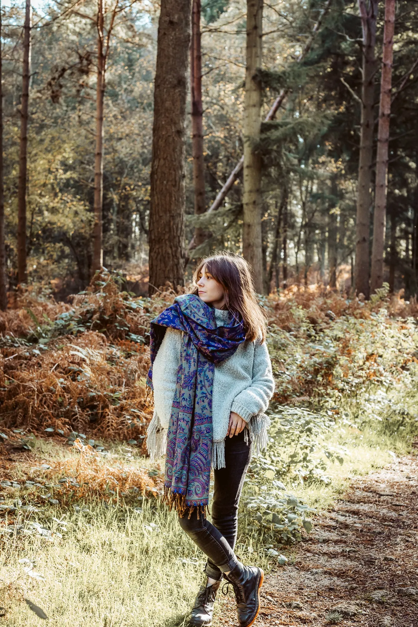 Blanket Scarf | Light Purple