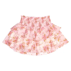 BROOKE PINK BOUQUET SKIRT