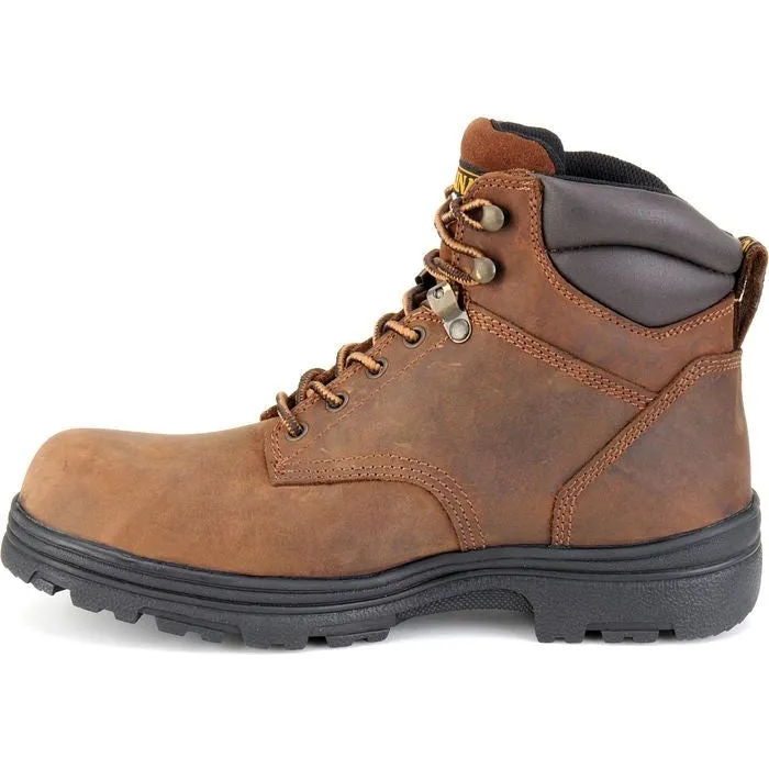 Carolina Men's Engineer 6" Soft Toe WP Slip Resist Work Boot -Brown- CA3026