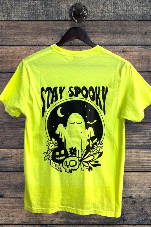 CC DTF STAY SPOOKY - NEON YELLOW