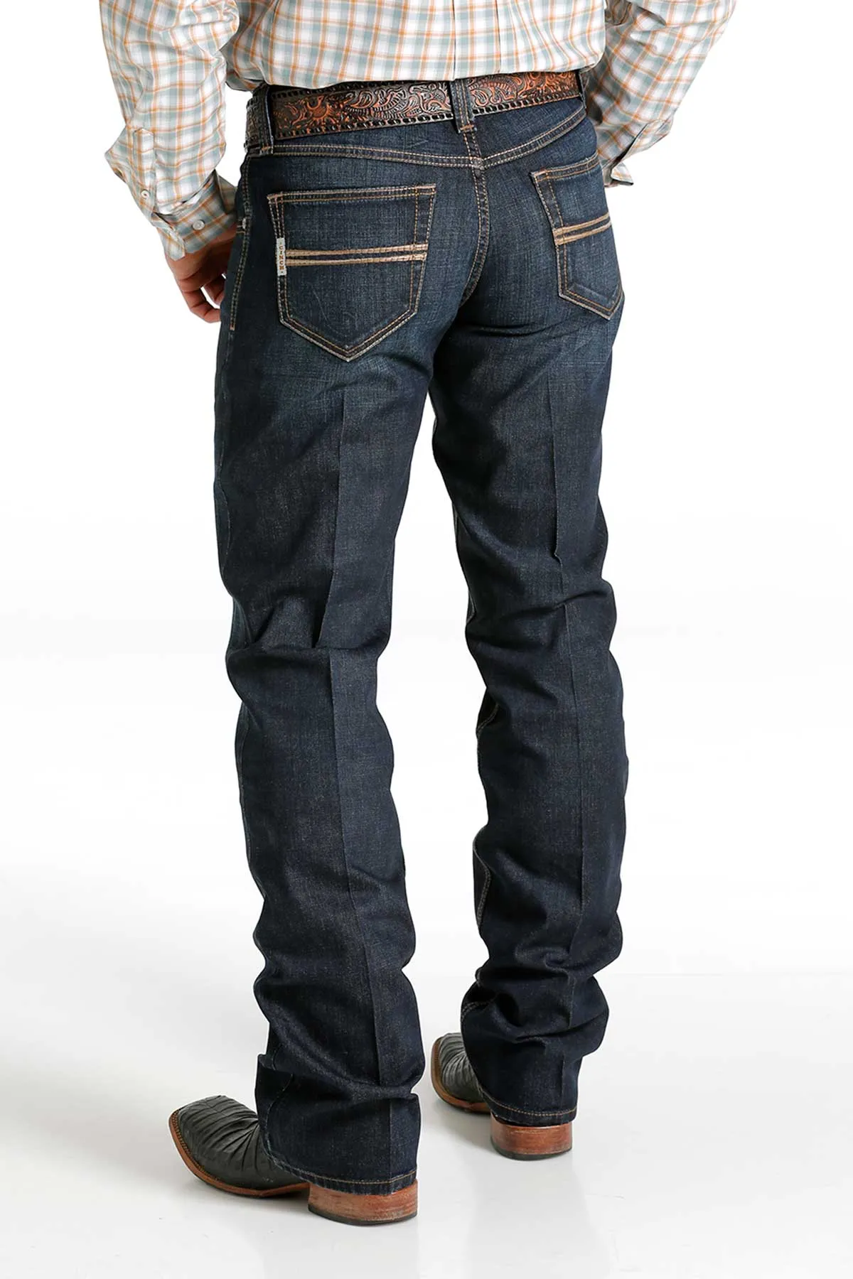 CINCH CARTER 2.0 DARK WASH PERFORMANCE MENS DENIM JEANS