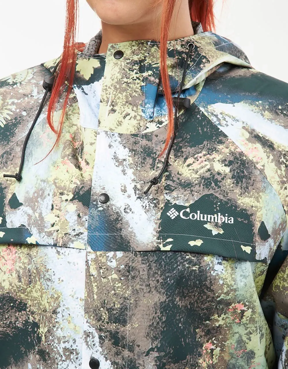 Columbia IBEX™ II Shell Jacket - Napa Green Chasing Falls Print