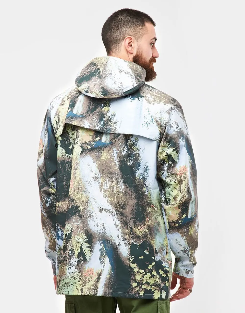 Columbia IBEX™ II Shell Jacket - Napa Green Chasing Falls Print