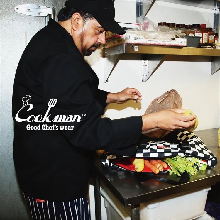 Cookman Chef Pants - Stripe : BLACK