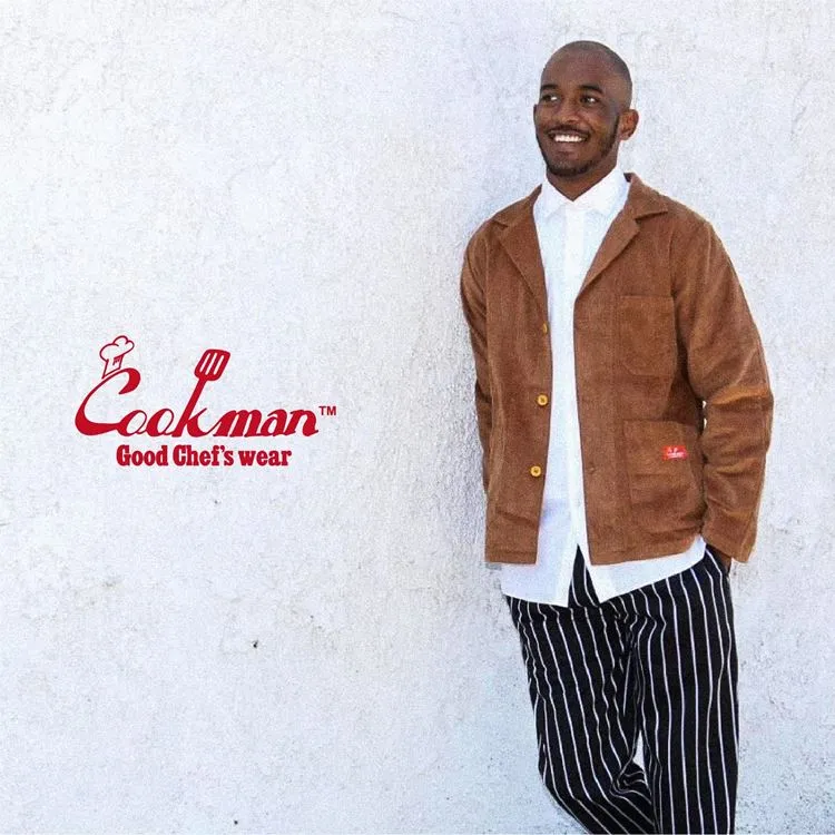 Cookman Chef Pants - Stripe : BLACK