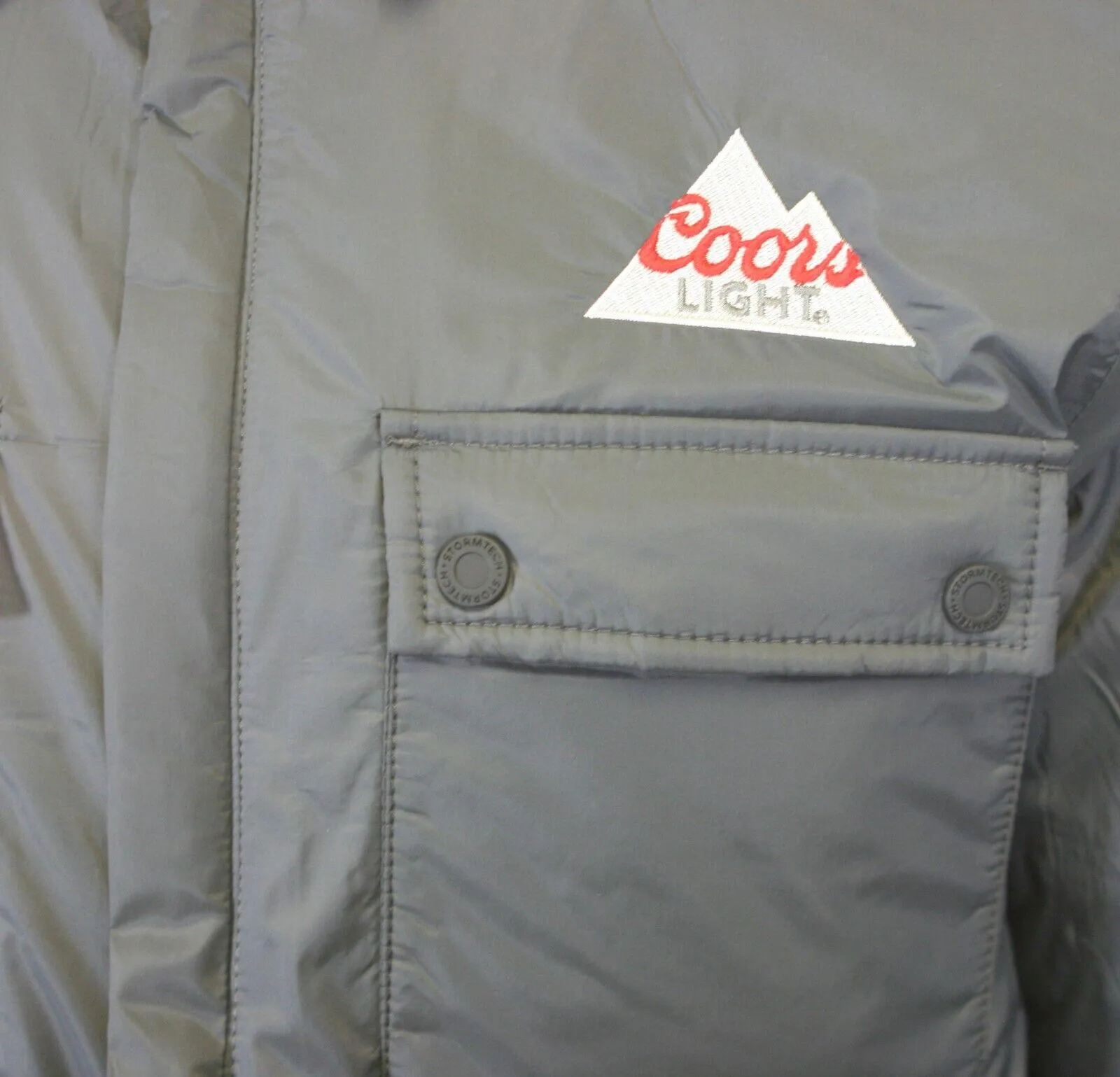 Coors Light x Stormtech Performance Men's Jacket Dolphin Grey (S02) - Size M