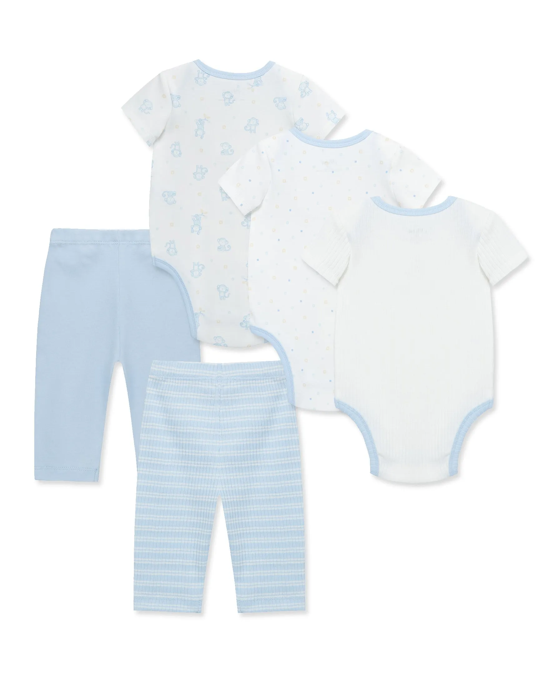 Cuddles 5-Piece Bodysuit & Pant Set