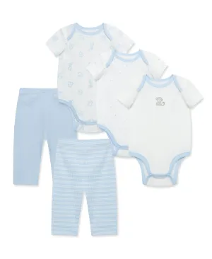 Cuddles 5-Piece Bodysuit & Pant Set