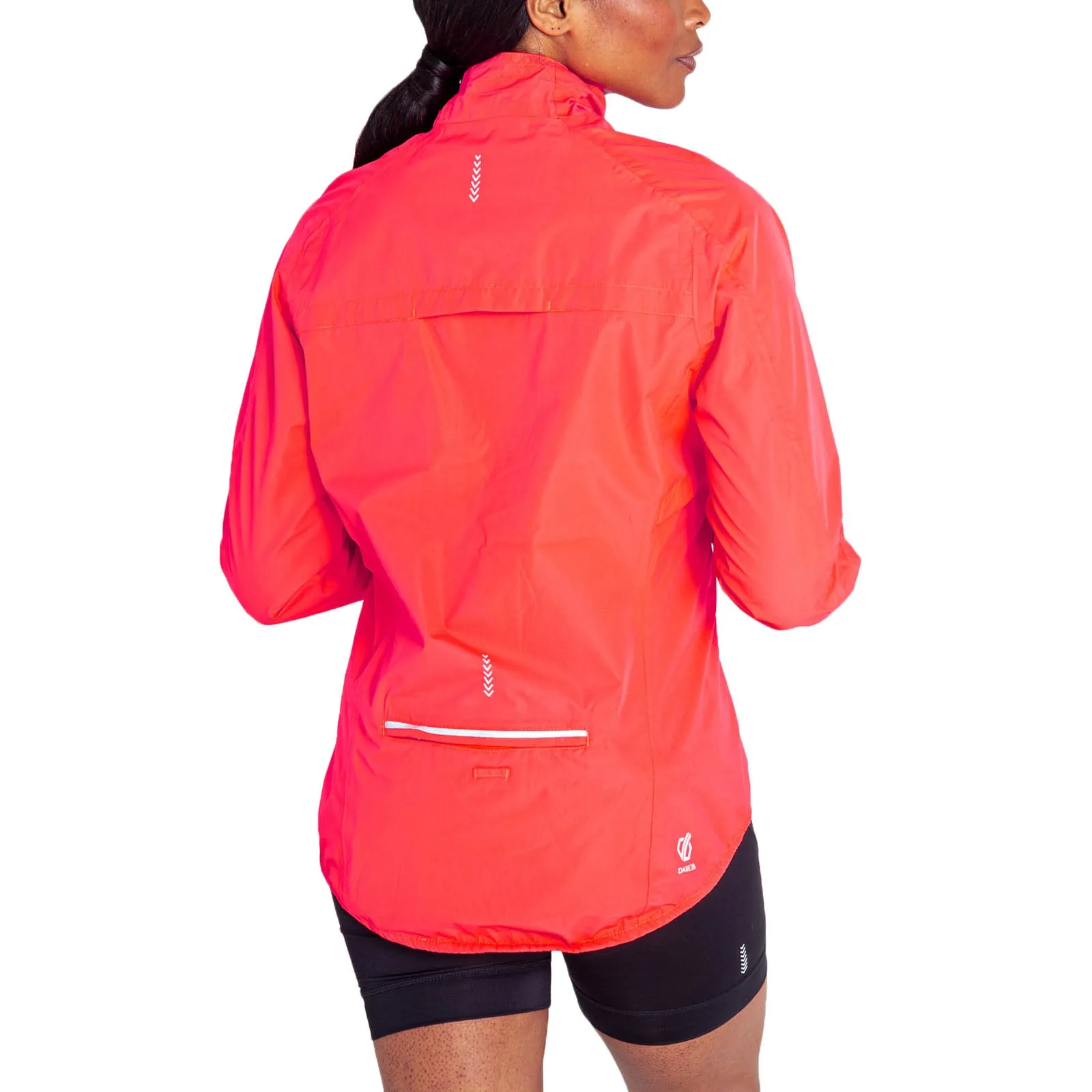 Dare 2b Womens Mediant II Waterproof Water Repellent Jacket - Neon Pink