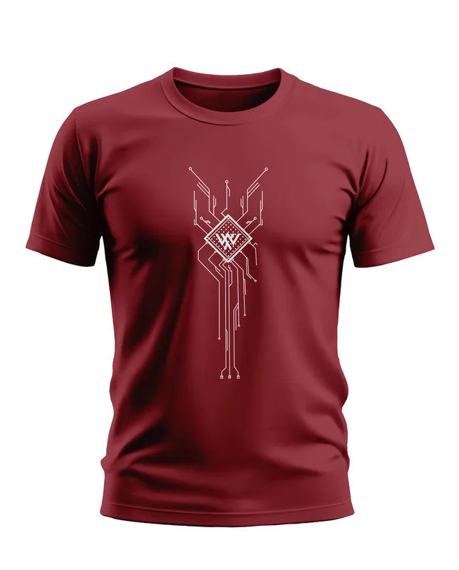 Designer Circuit Style Soft Cotton T-shirt