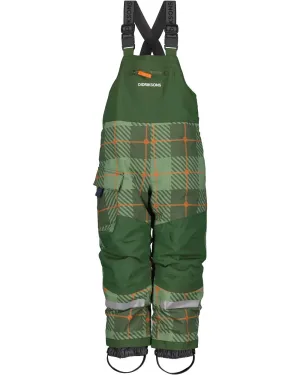 Didriksons Kids Polarbjorn Printed Bib Pants