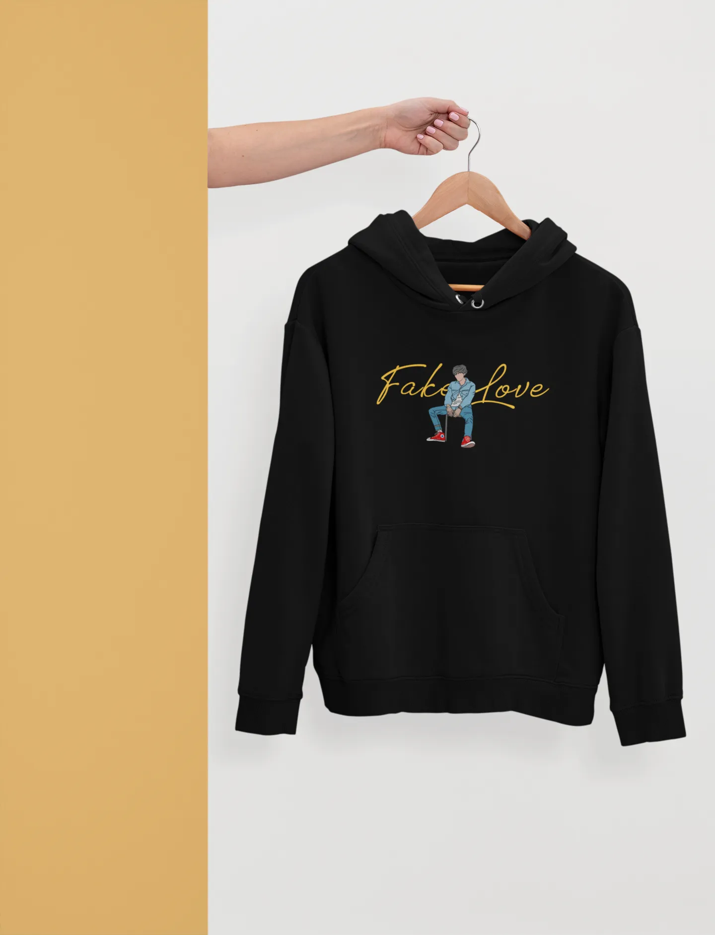 FAKE LOVE : BTS - WINTER HOODIES.