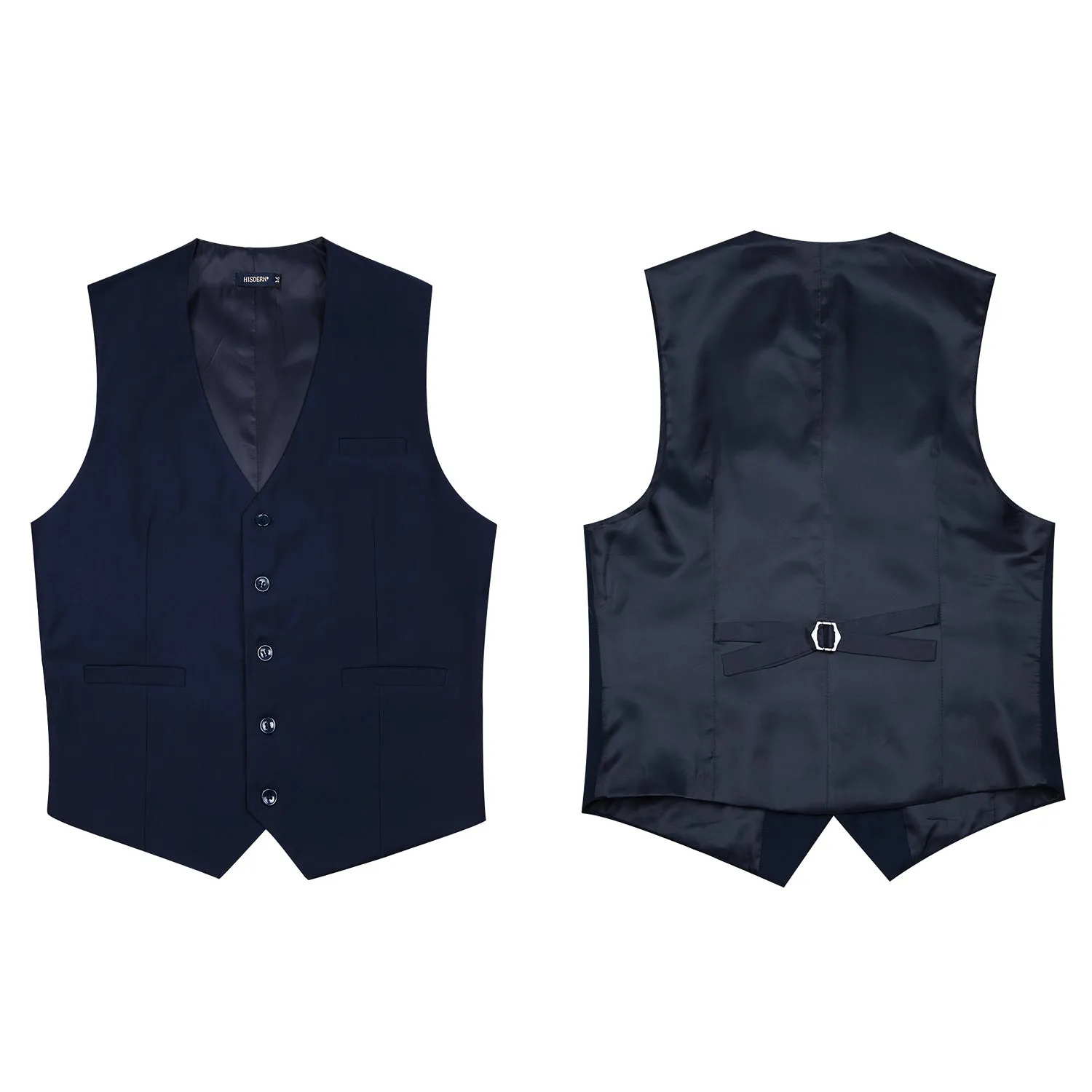 Formal Suit Vest - NAVY BLUE