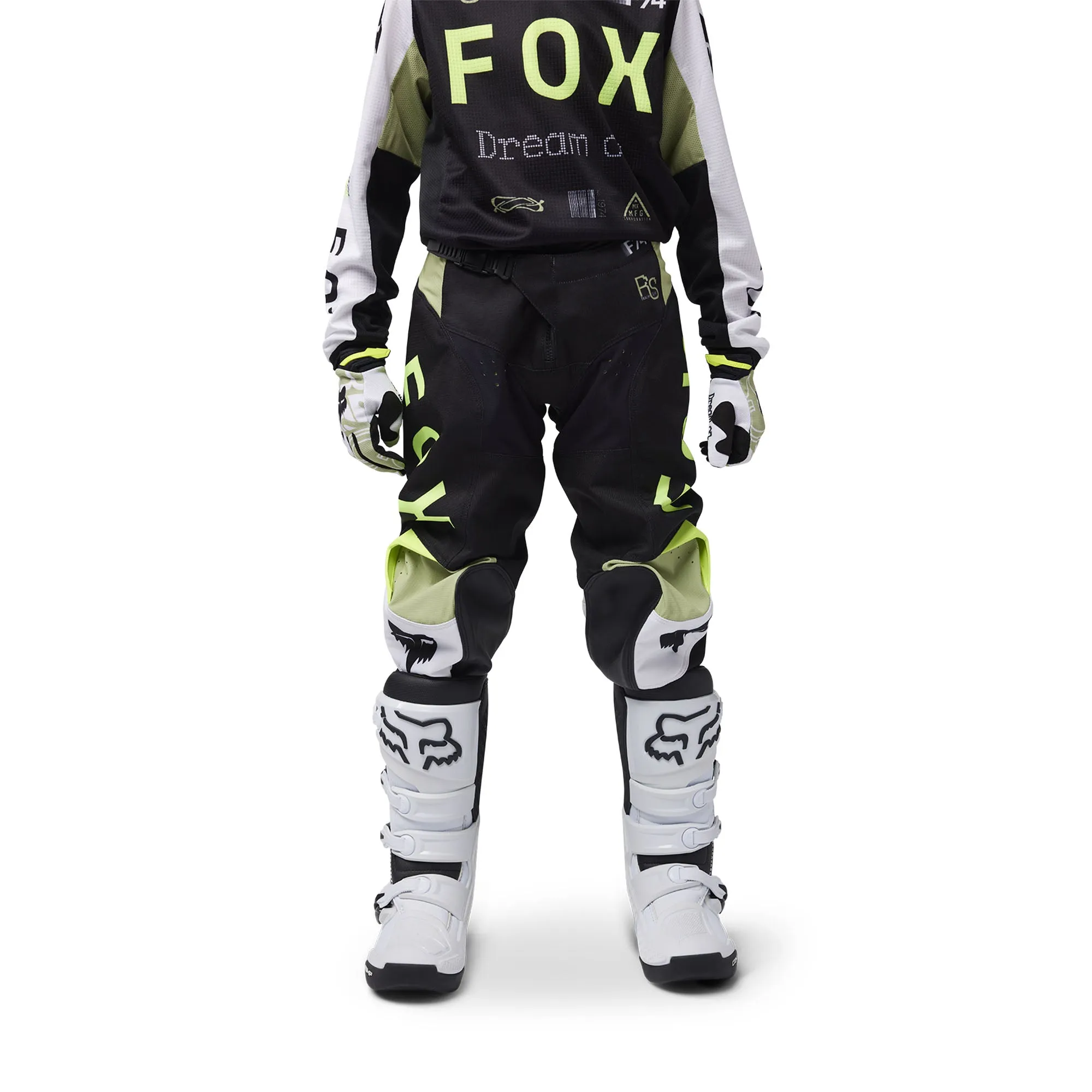 Fox Racing Youth 180 Race Spec Offroad Pants Pale Green