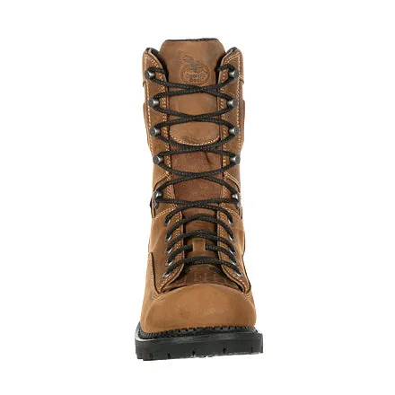 Georgia Men's 9" Comfort Core Waterproof Composite Toe Work Boot - Brown GB00097