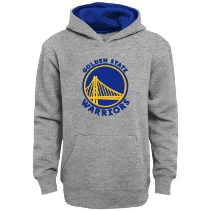 Golden State Warriors Preschool Youth Prime Pullover Hoodie- Grey