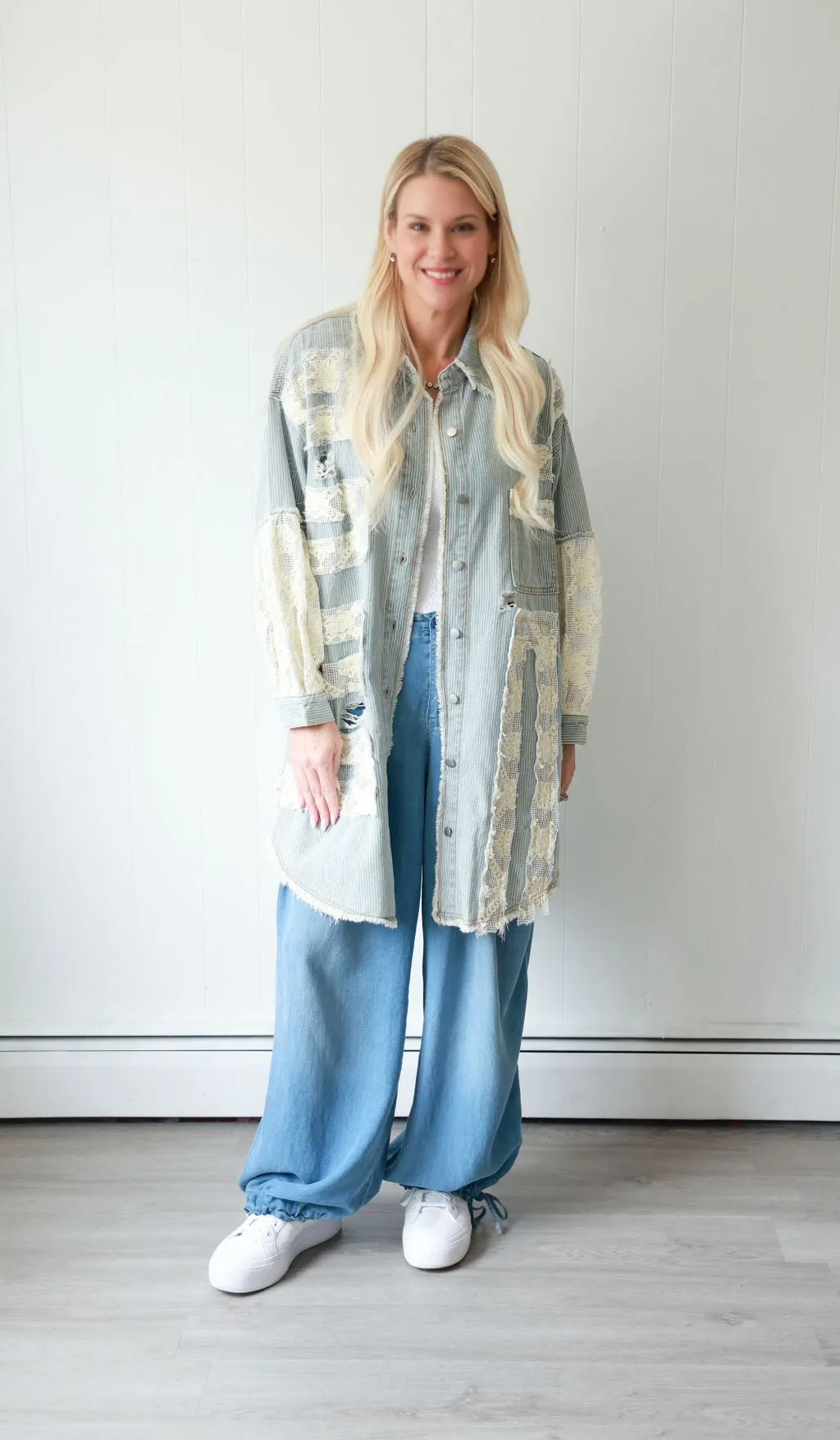 Gypsy Jade Denim Shacket