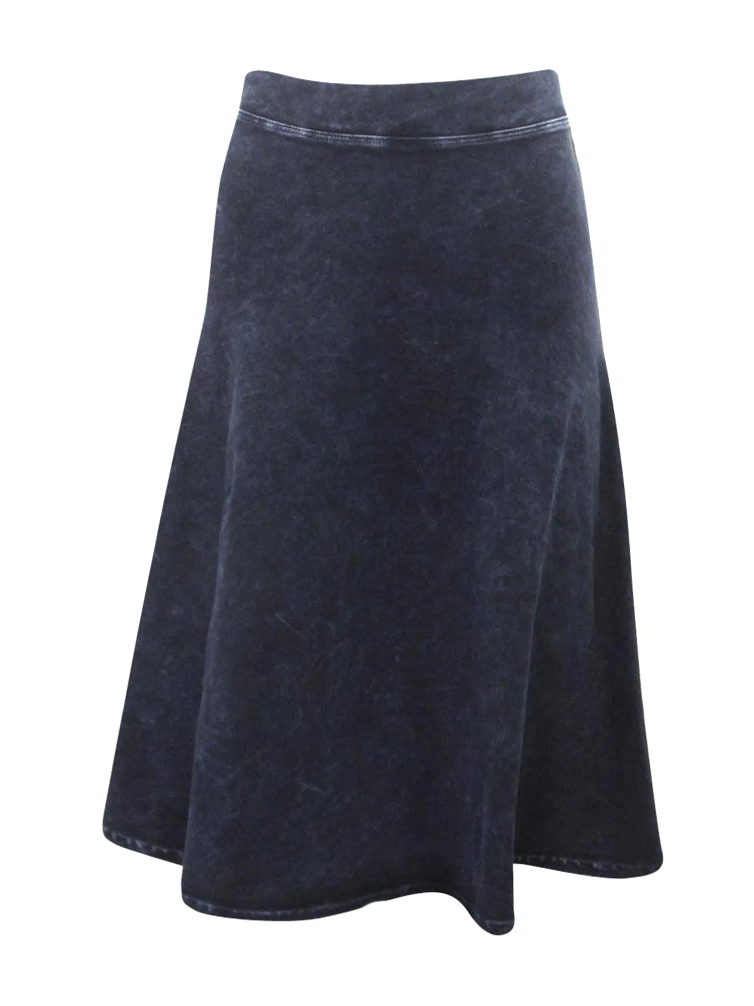 Hard Tail Easy Flare Knee Skirt W-646