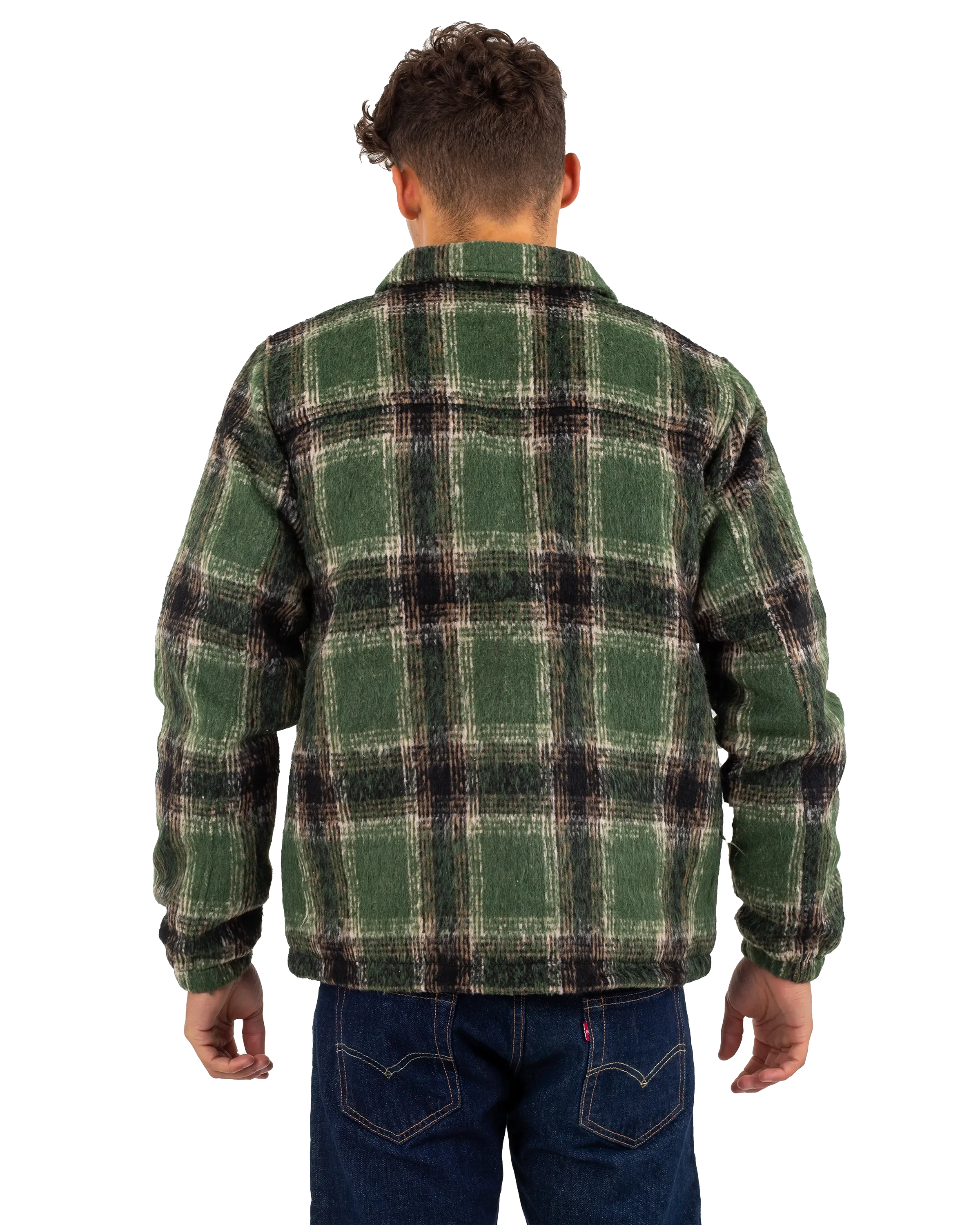 Hideout Jacket in Green Check