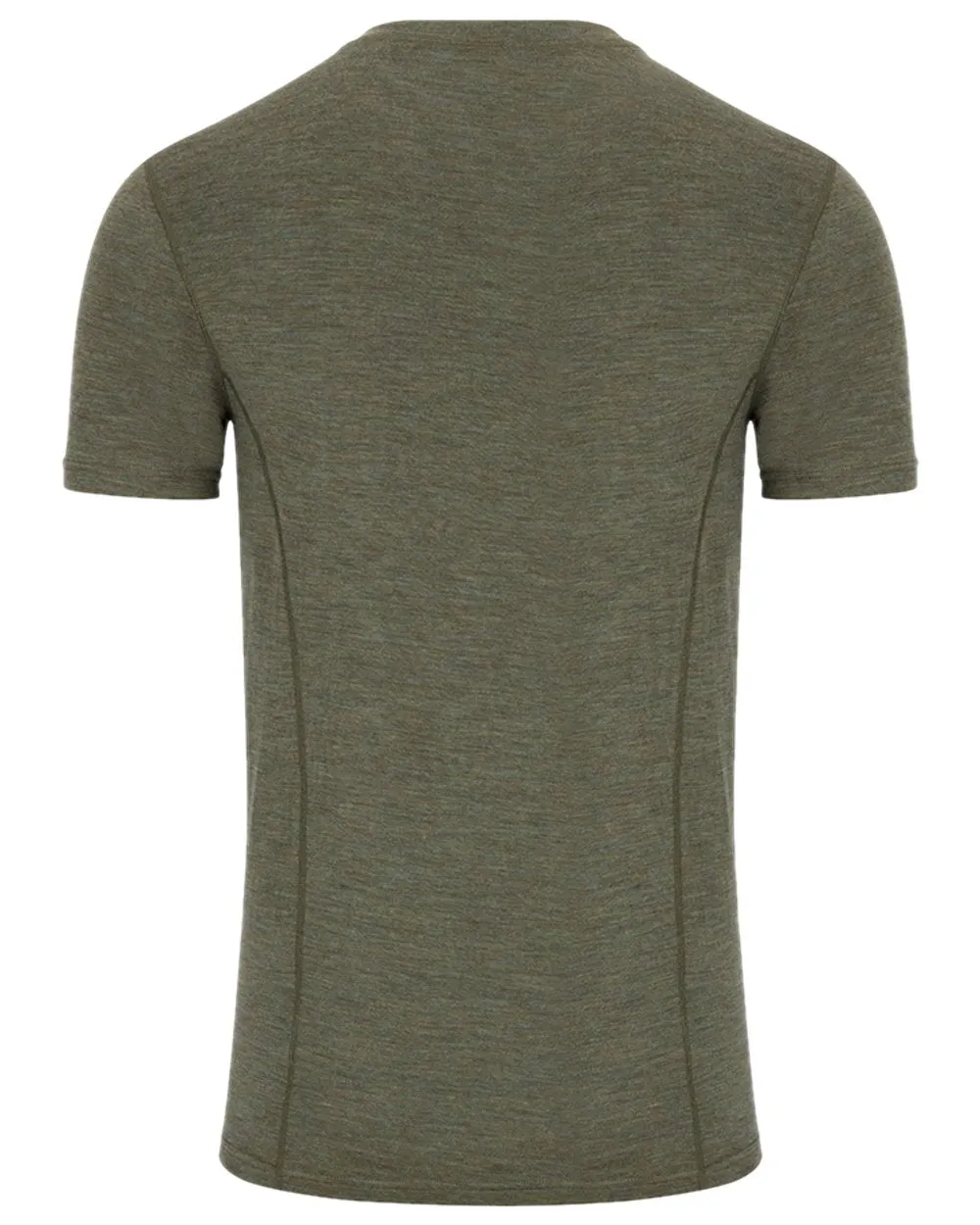 Hoggs of Fife 100% Merino Wool Short Sleeve Crew Neck Base Layer