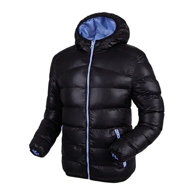 Hooded Windproof Warm Winter Jackets Mens