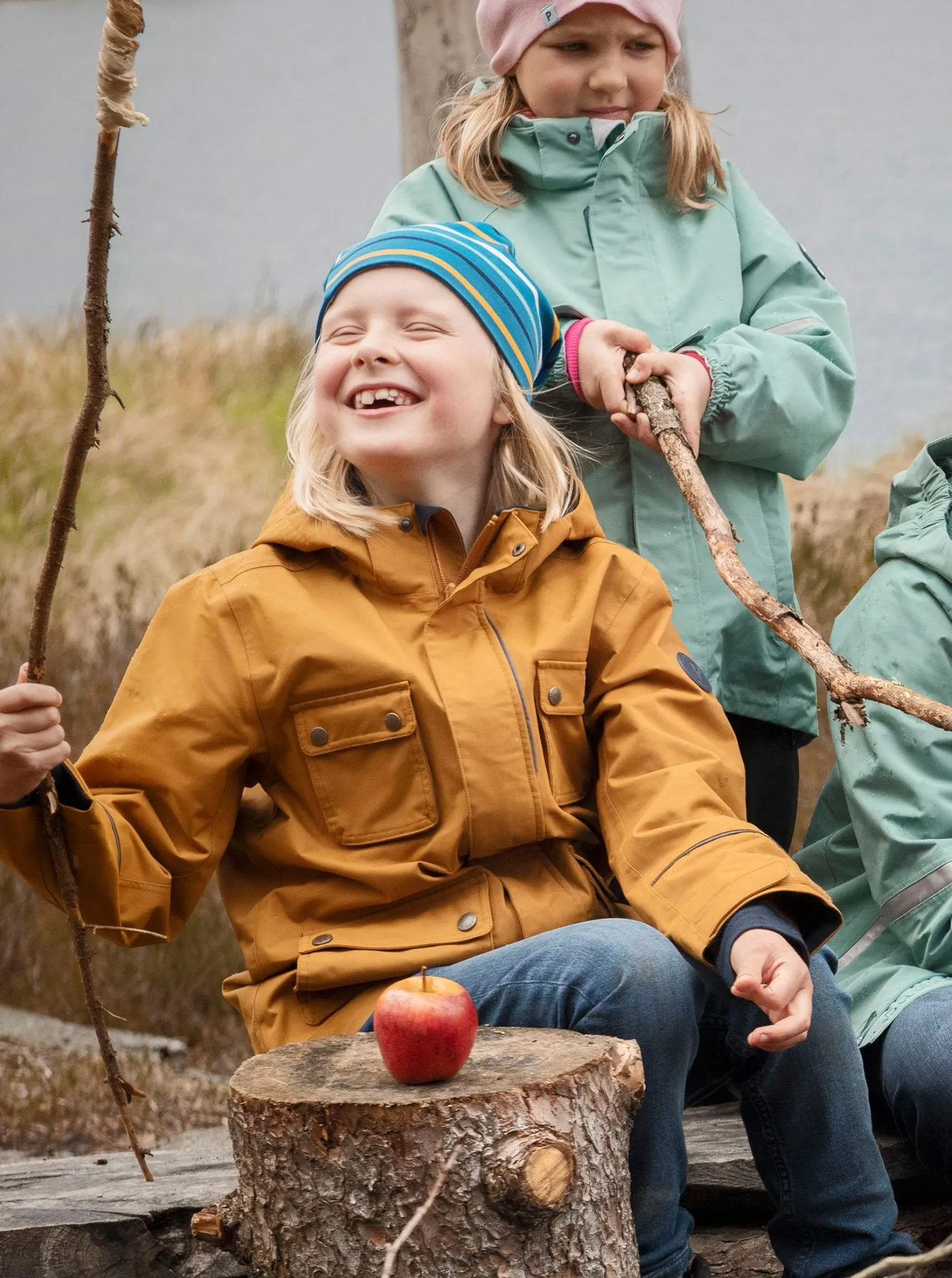 Kids Waterproof Shell Coat