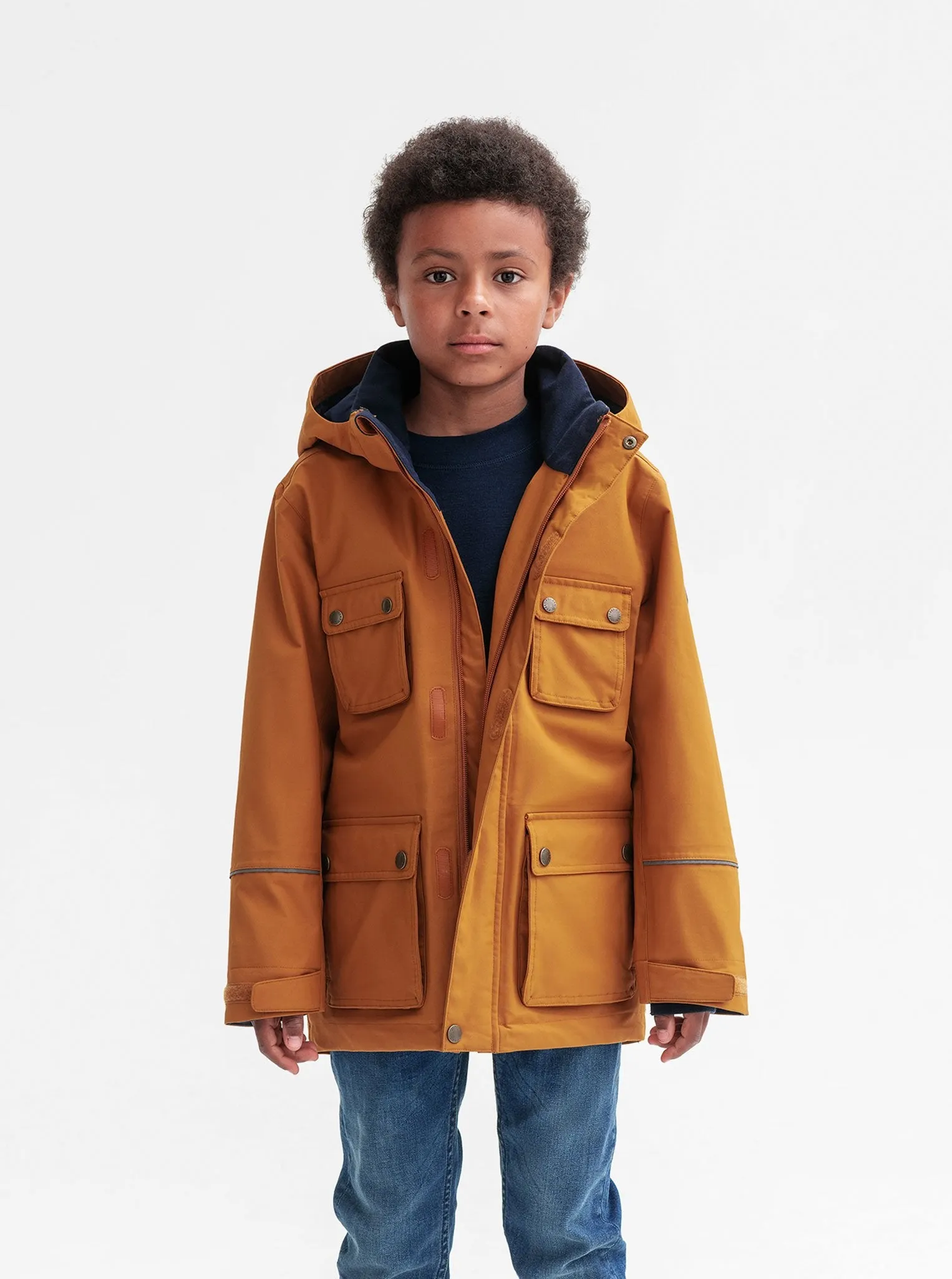 Kids Waterproof Shell Coat