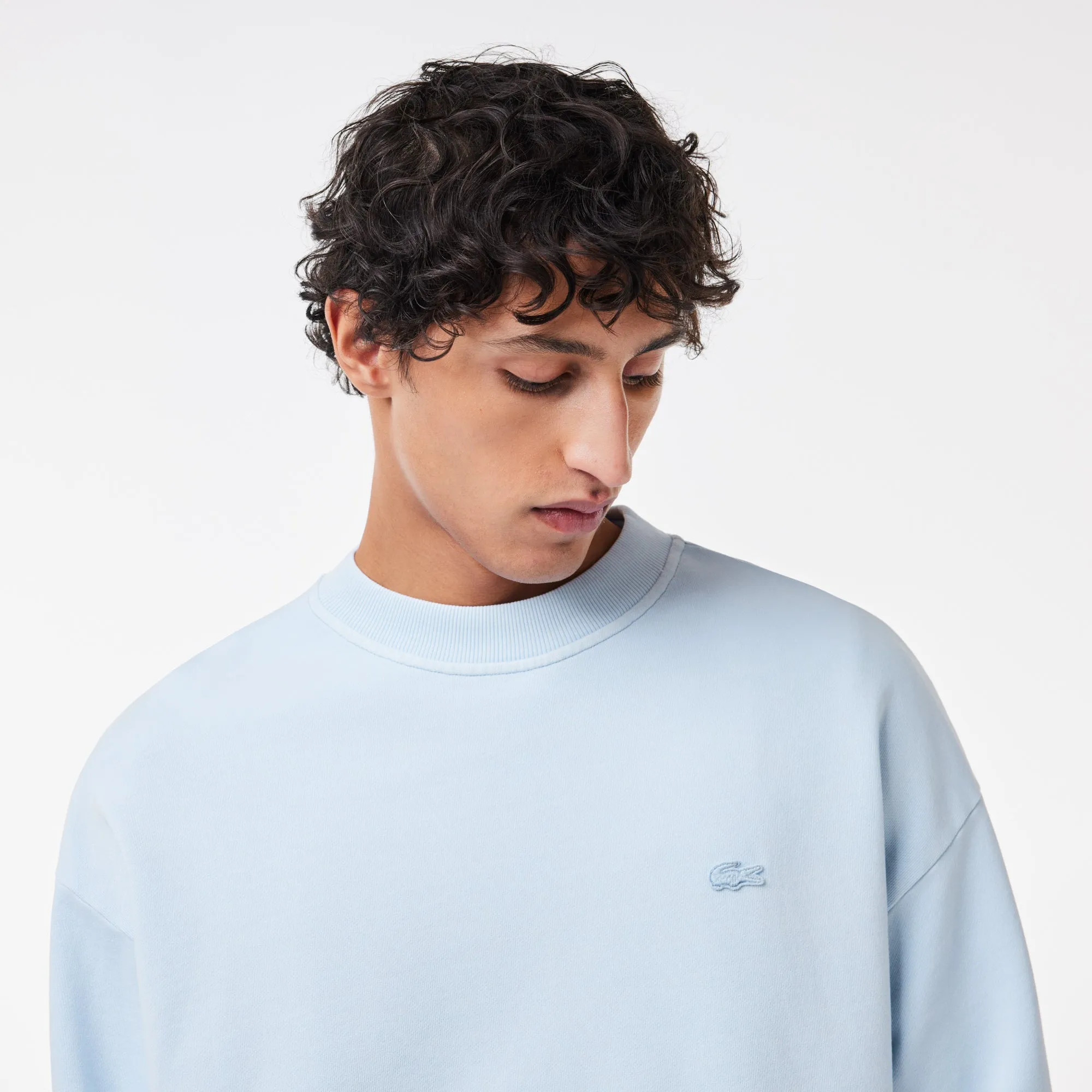 Lacoste Loose Fit Natural Dye Sweatshirt