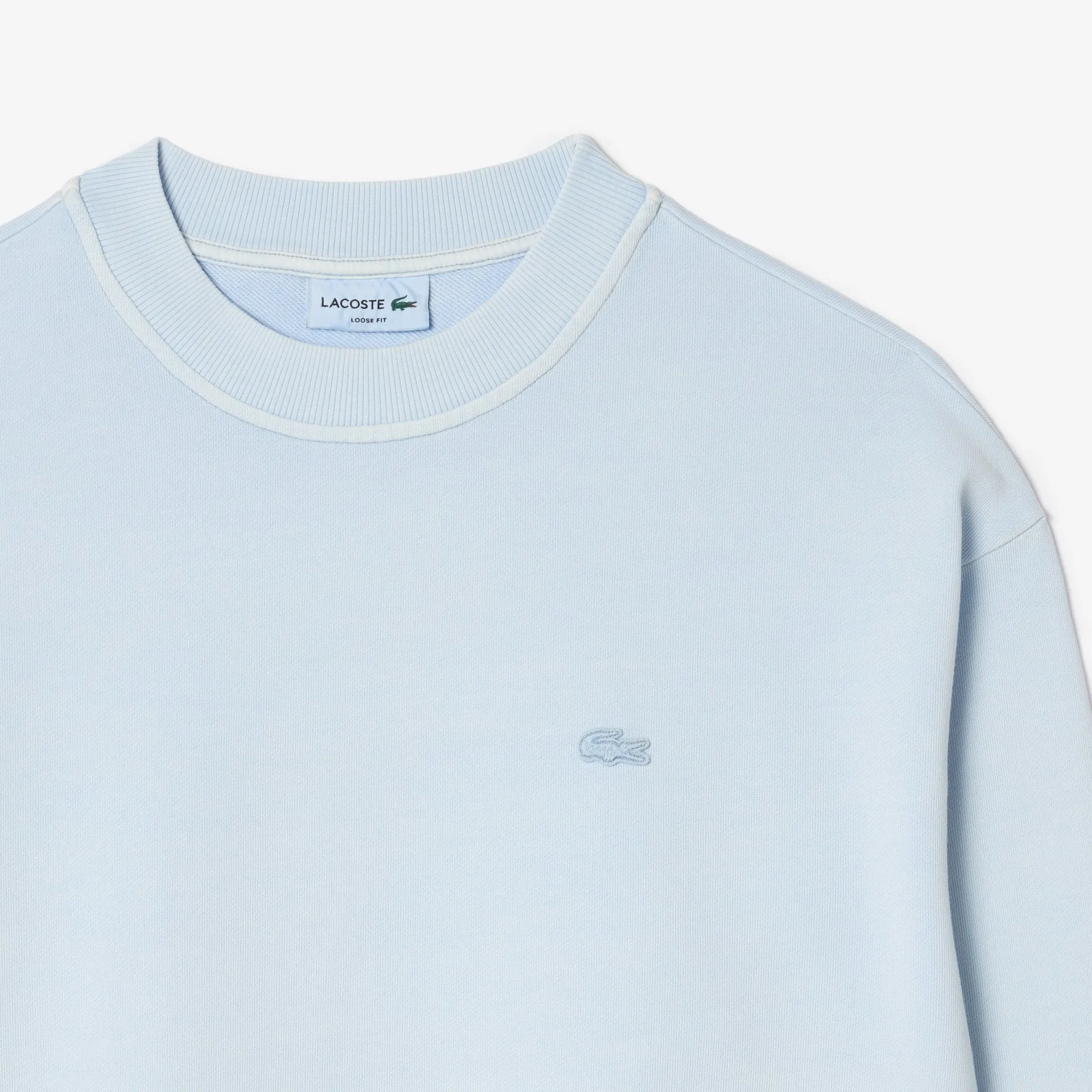 Lacoste Loose Fit Natural Dye Sweatshirt