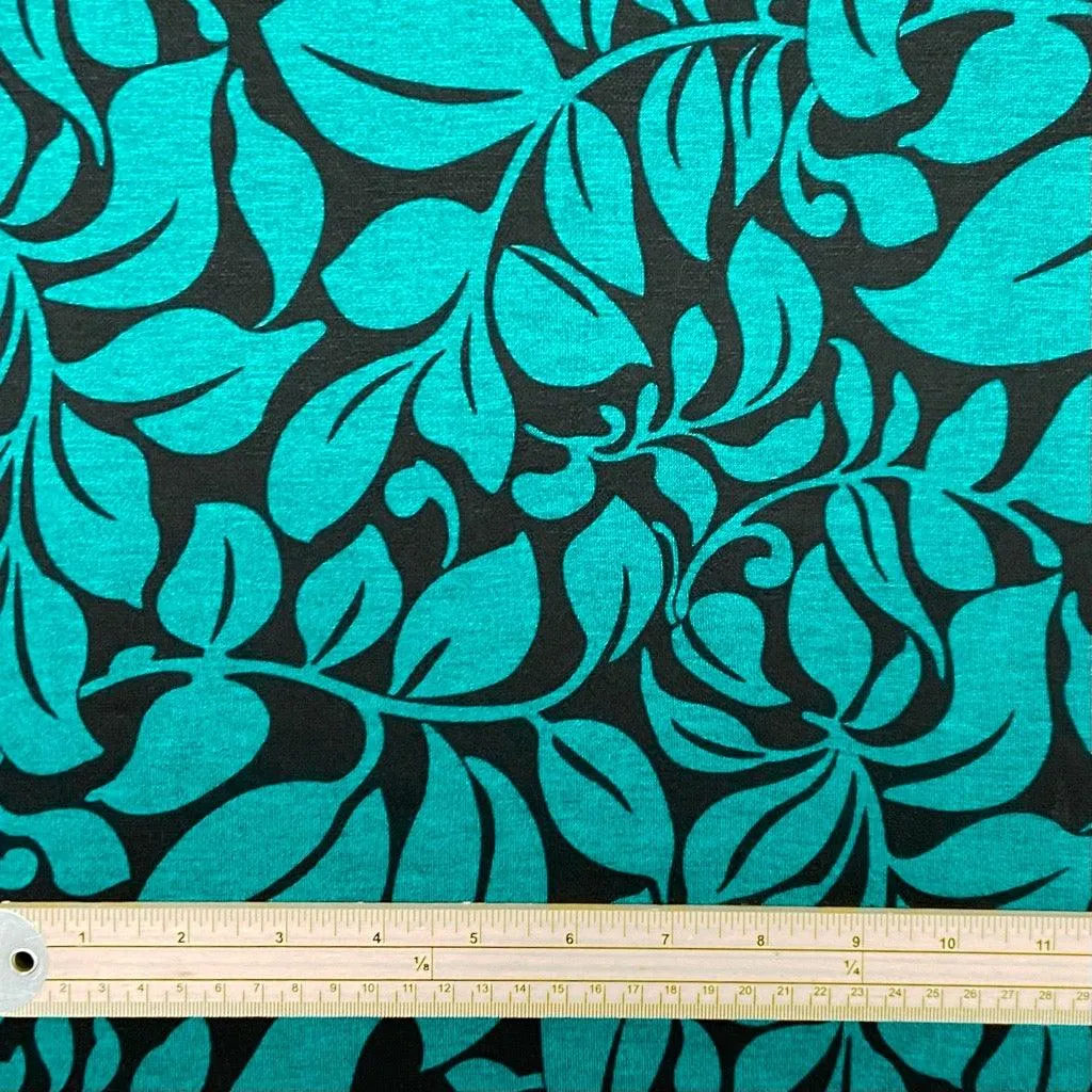 Leafy Spread Digital Modal-Touch Jersey Fabric