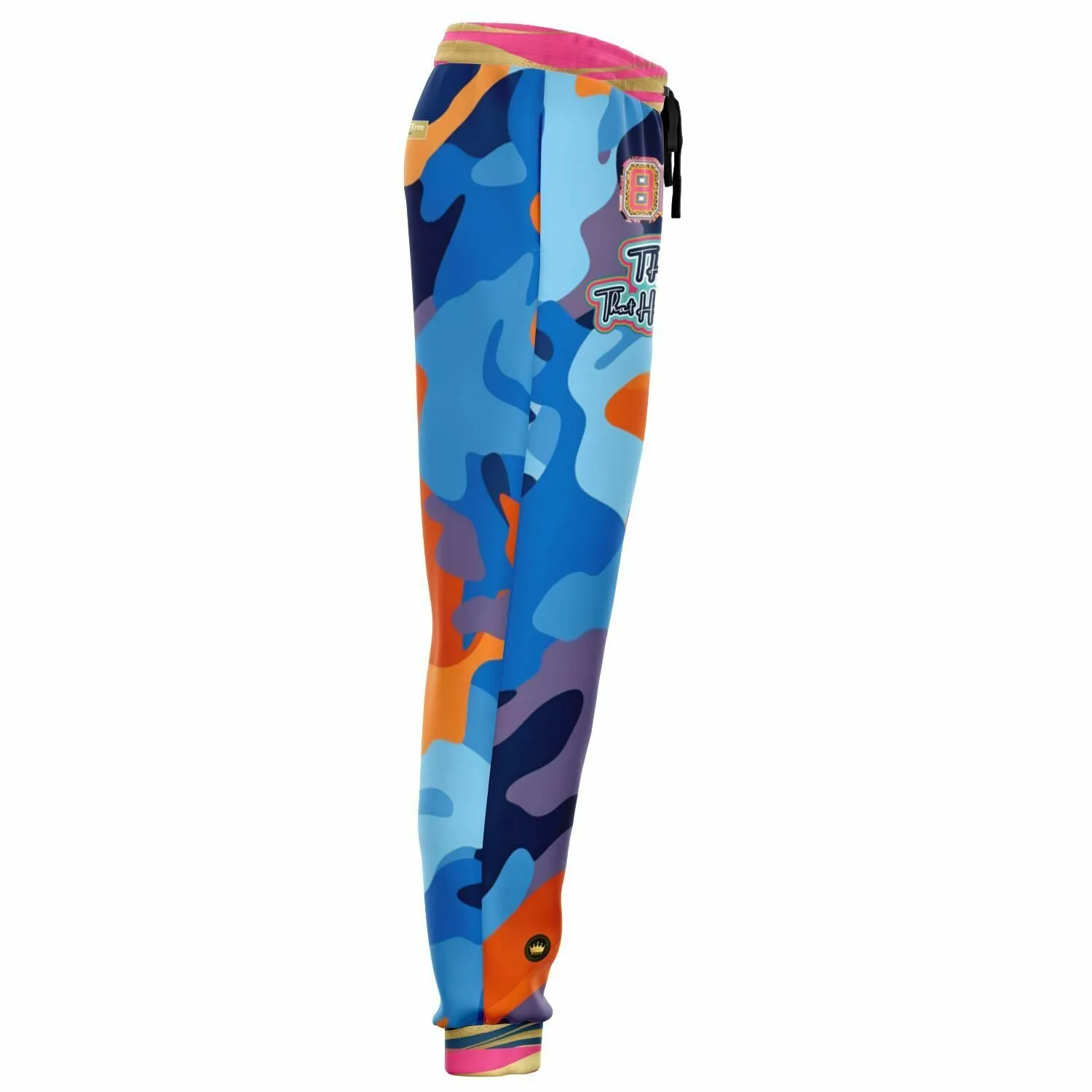 Life is a Circus Camo Duo Zebra Eco-Poly Unisex Joggers