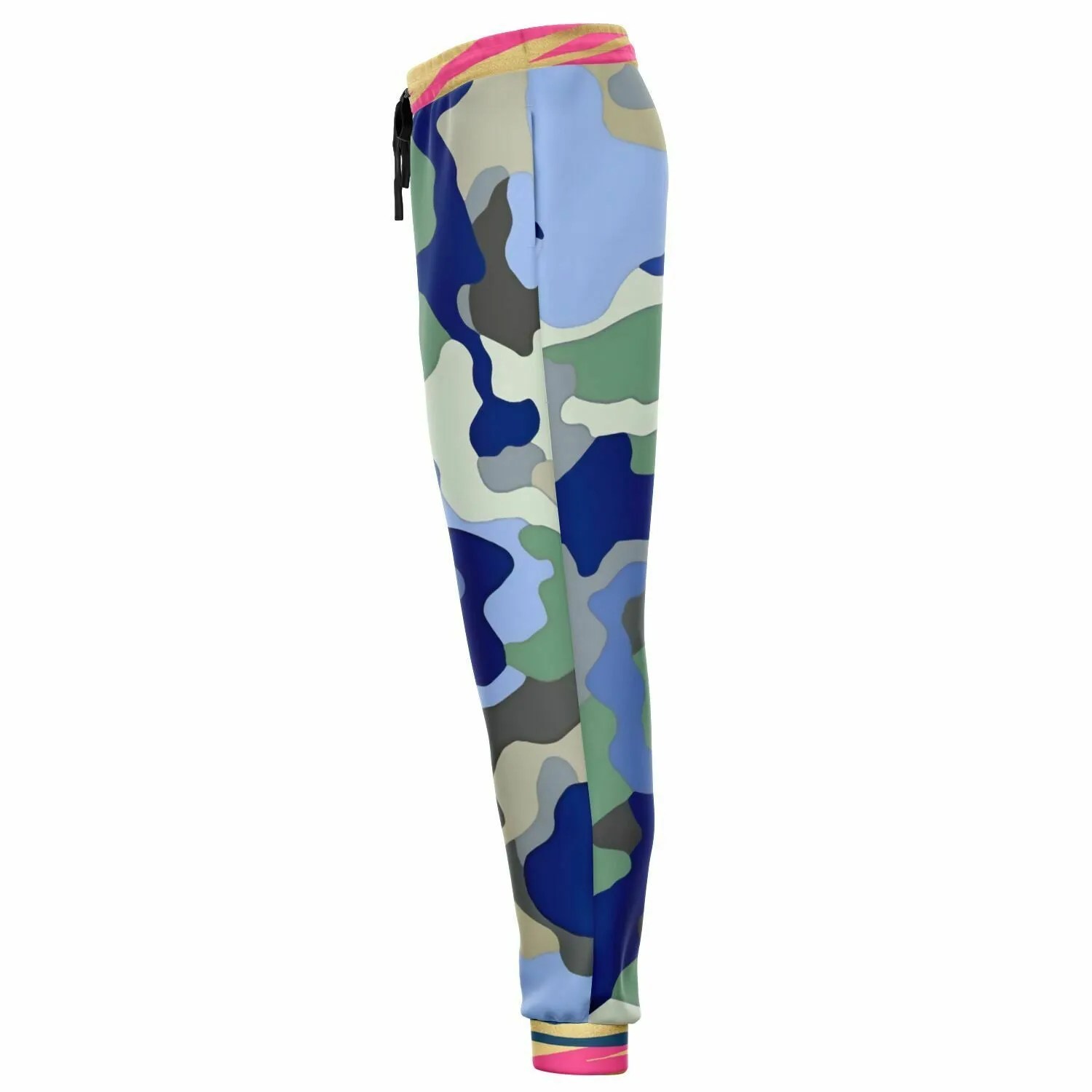 Life is a Circus Camo Duo Zebra Eco-Poly Unisex Joggers