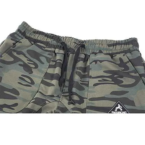 Mens Fashion Camo Compression Sports Pants