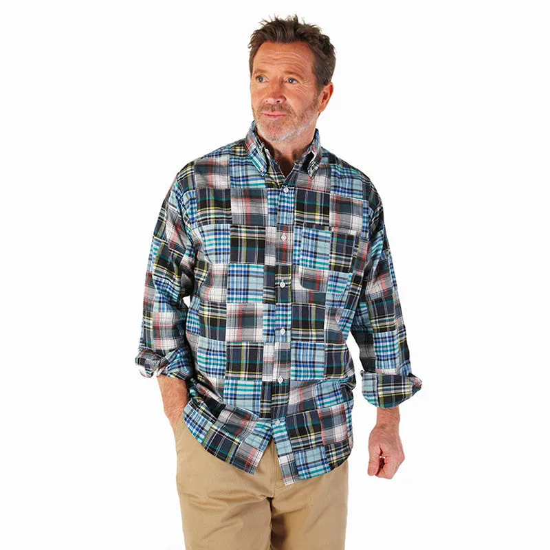 Men's Madras Long Sleeve Shirt - Berkshire