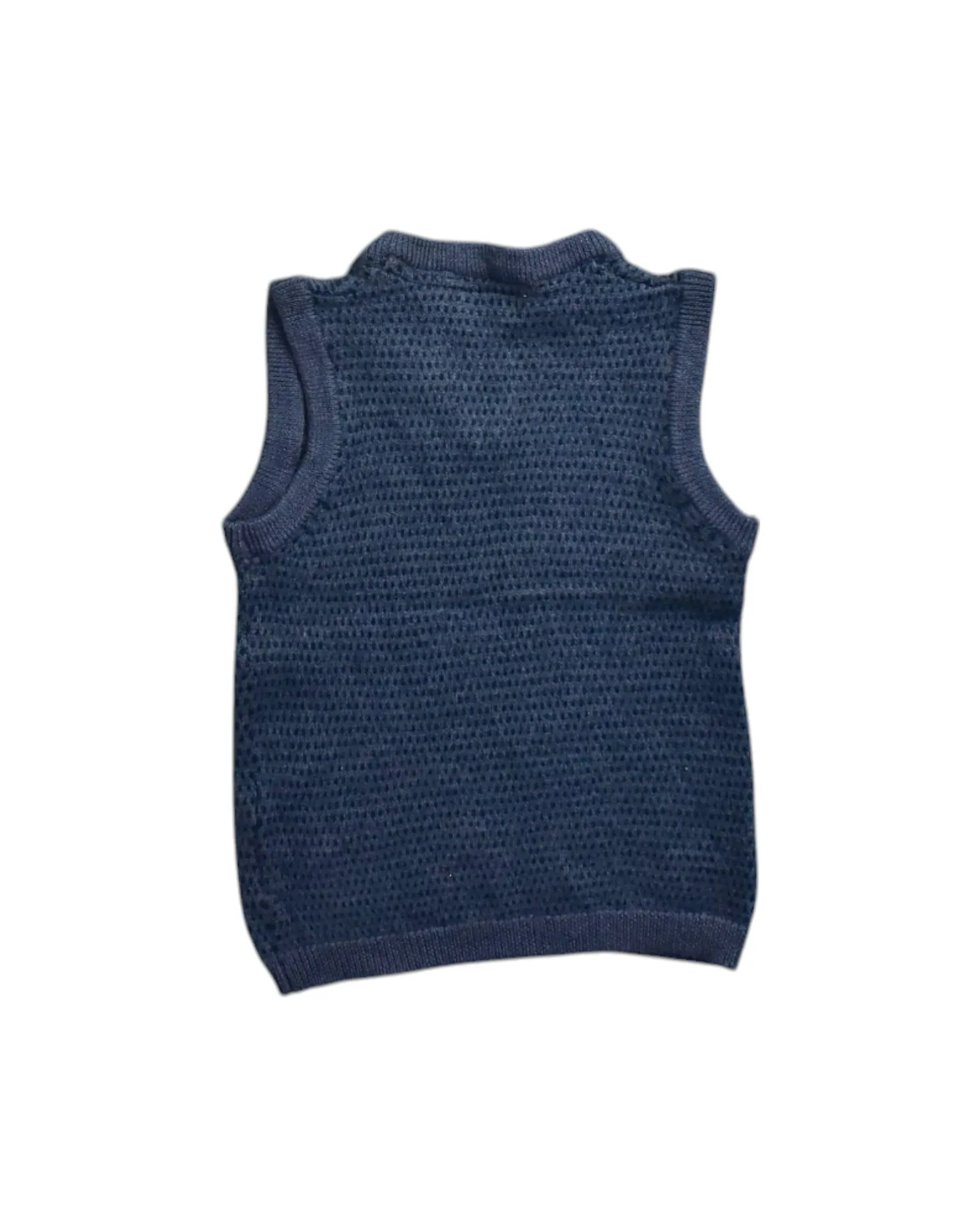 Miniature Merino Wool Sweater Vest 8Y