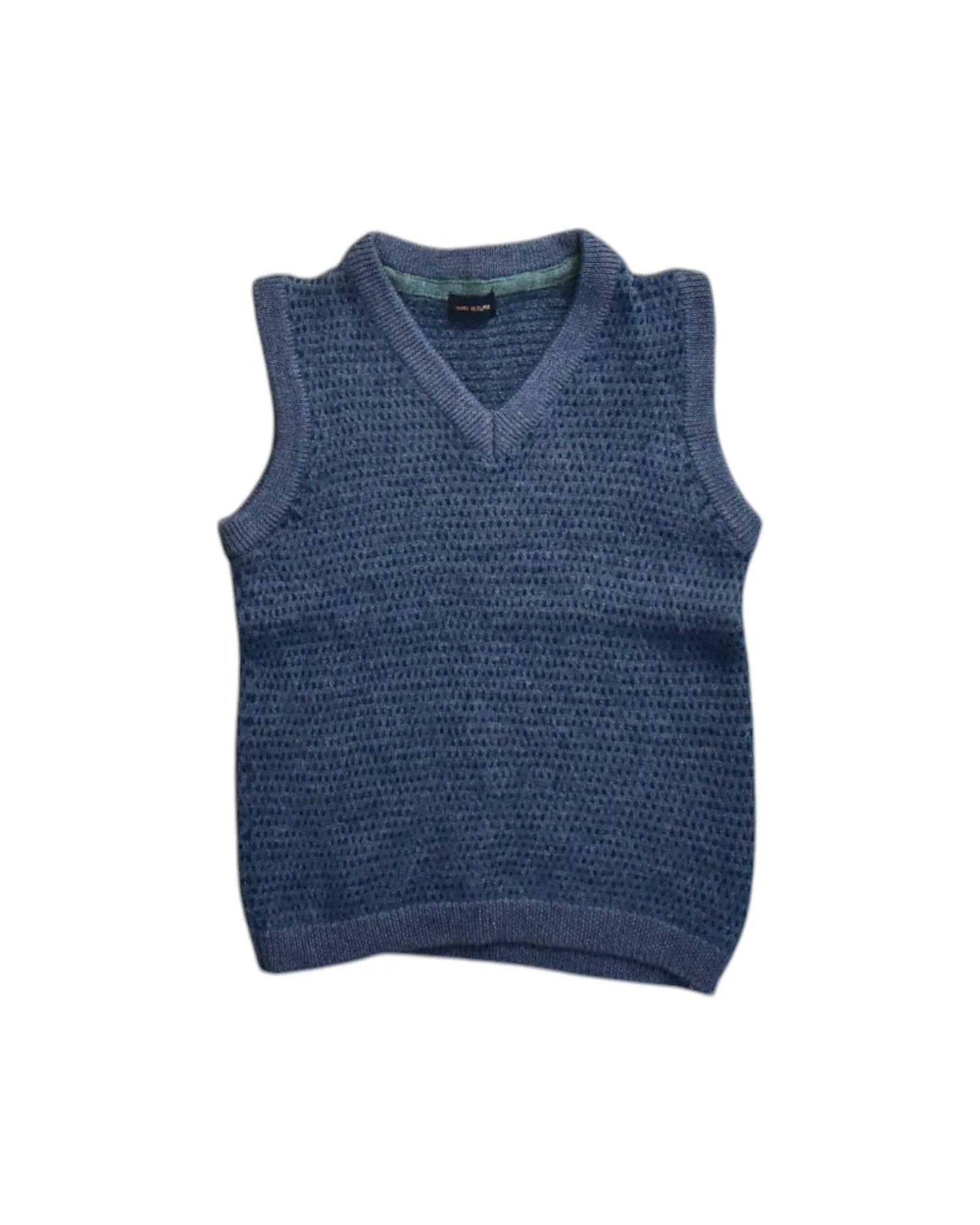 Miniature Merino Wool Sweater Vest 8Y