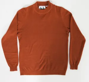 New York Man Mock Neck (Lavane) Long Sleeve-Copper