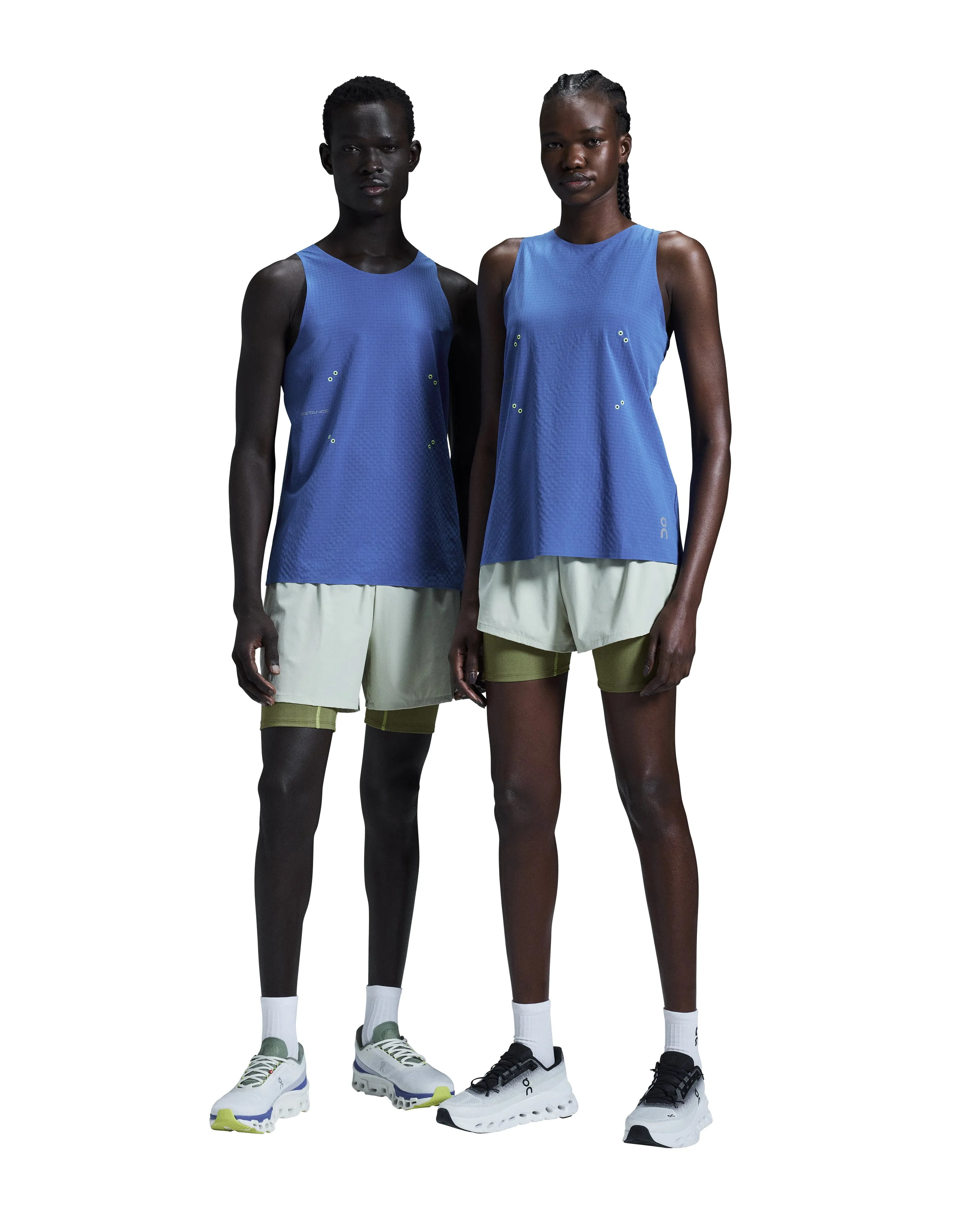 On Pace Singlet DISTANCE Lapis