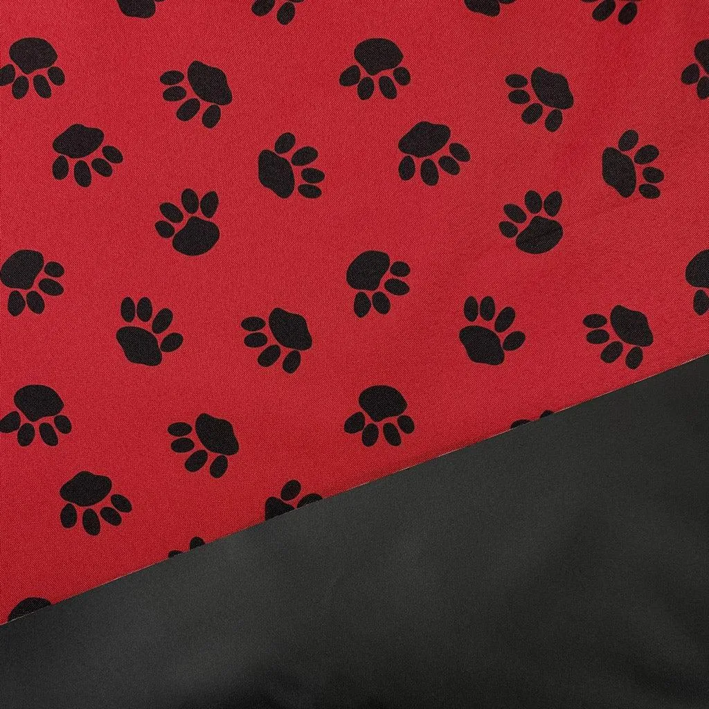 Paw Print Heavy Duty Waterproof Fabric