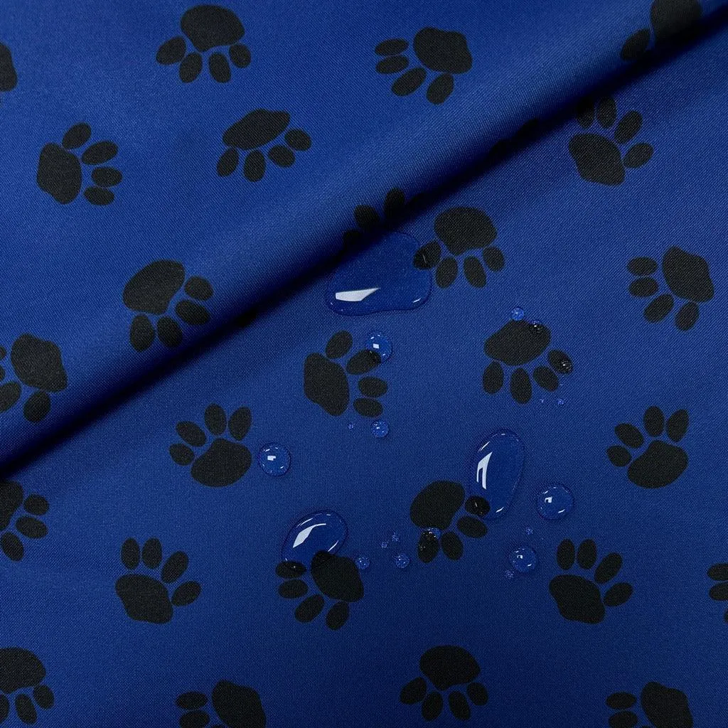 Paw Print Heavy Duty Waterproof Fabric